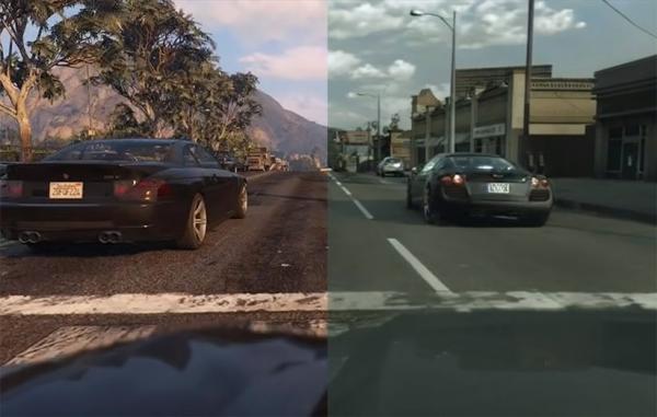 گرافیک GTA 5 با هوش مصنوعی به طور باور نکردنی واقع گرایانه شد