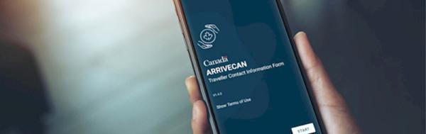 اپلیکیشن ArriveCAN چیست؟
